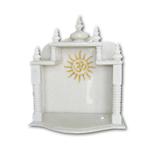 Pure Makrana Marble Temple-MRB-TL001